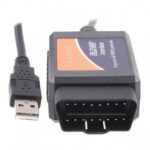 اسکنر OBD/OBDII - مبدل ELM 327 ای سی یو - رابط USB (کپی)